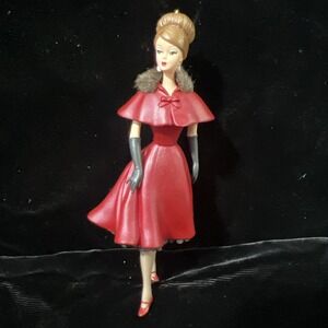 Hallmark Keepsake Barbie Ravishing in Rouge Ornament 2011 Fashion Model